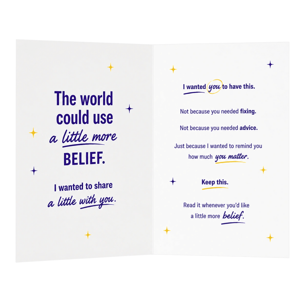 Belief Card - Placebo Universe