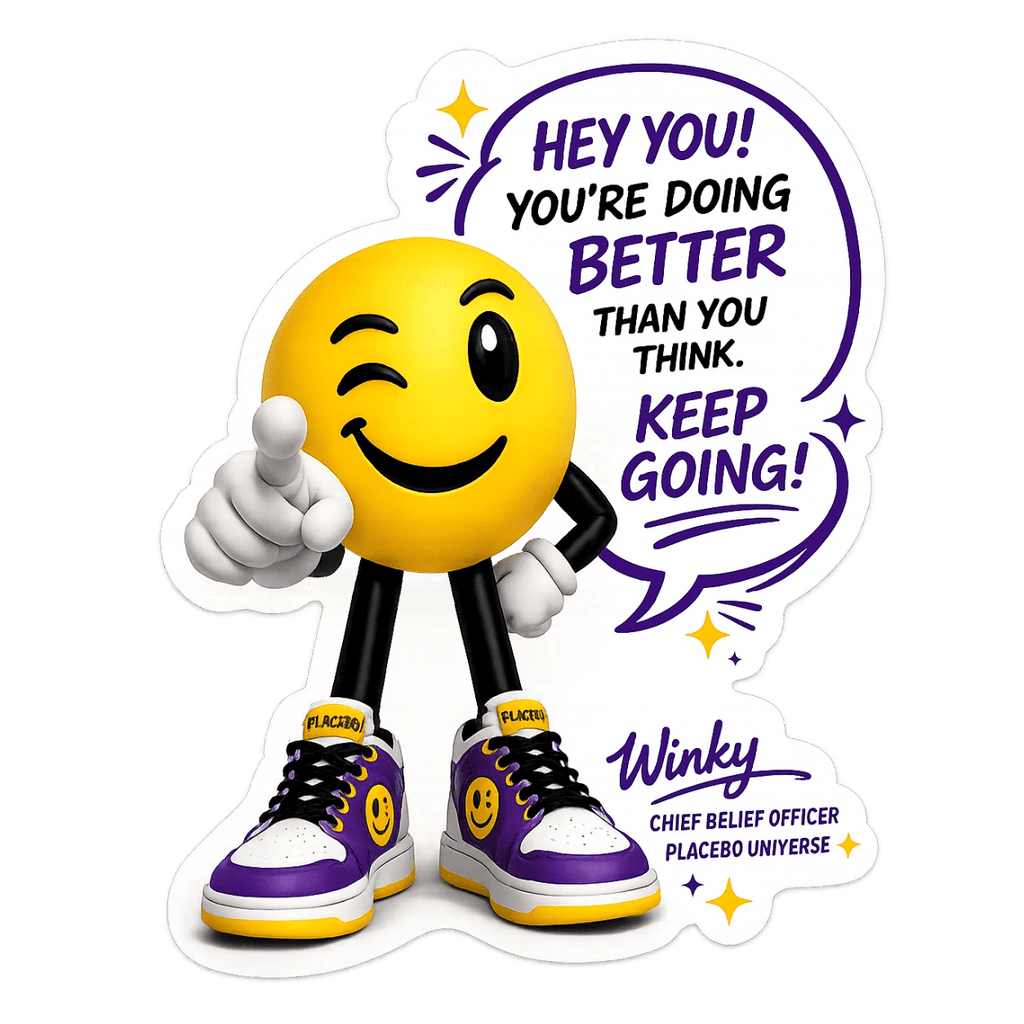 WINKY Future You Magnet - Placebo Universe